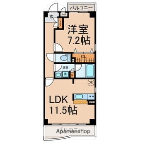 愛知県尾張旭市桜ケ丘町西 印場駅 1LDK マンション 賃貸物件詳細