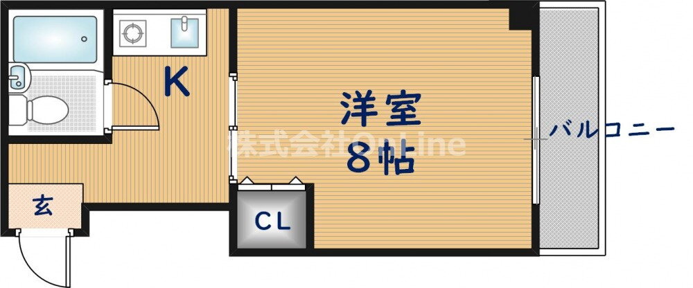 大阪府東大阪市御厨栄町２ 河内小阪駅 1K マンション 賃貸物件詳細