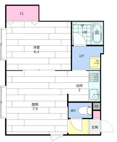 北海道札幌市西区八軒十条西１ 八軒駅 1LDK アパート 賃貸物件詳細
