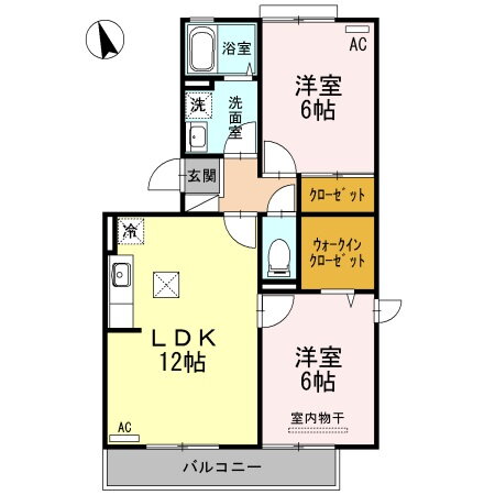 広島県福山市川口町４ 福山駅 2LDK アパート 賃貸物件詳細