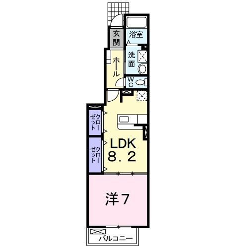 愛知県岡崎市薮田２ 大門駅 1LDK アパート 賃貸物件詳細