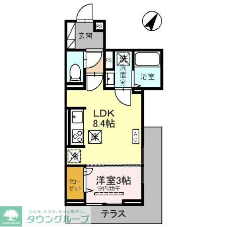 埼玉県所沢市弥生町 新所沢駅 1LDK アパート 賃貸物件詳細
