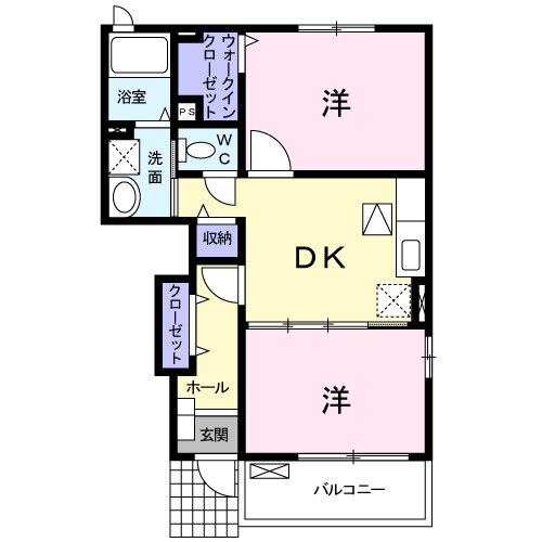 茨城県土浦市中 土浦駅 2DK アパート 賃貸物件詳細