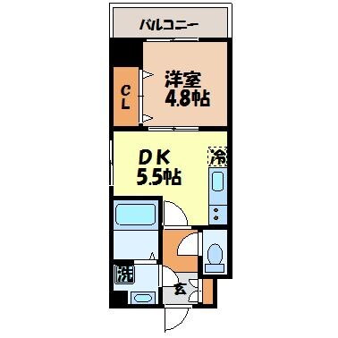 長崎県長崎市上野町 浦上車庫駅 1DK マンション 賃貸物件詳細