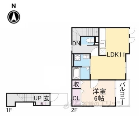 大阪府寝屋川市仁和寺本町４ 寝屋川市駅 1LDK アパート 賃貸物件詳細