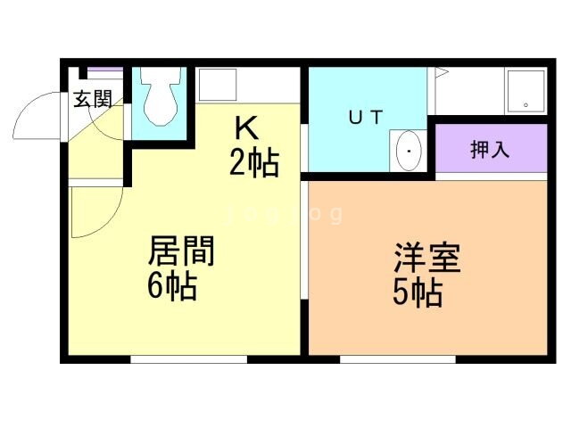 ジュネス７・３ 2階 1LDK 賃貸物件詳細
