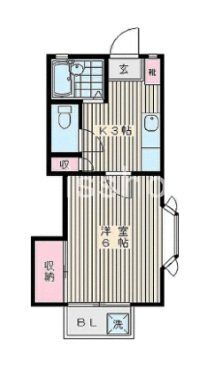 東京都小金井市本町３ 武蔵小金井駅 1K アパート 賃貸物件詳細