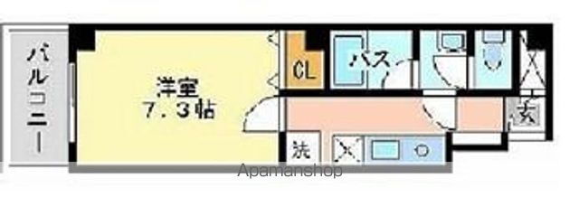博多パレス 3階 1K 賃貸物件詳細