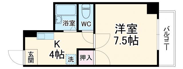 愛知県名古屋市西区南川町 庄内緑地公園駅 1K マンション 賃貸物件詳細