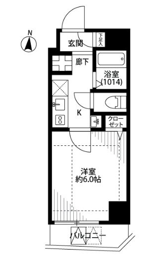 東京都大田区矢口２ 矢口渡駅 1K マンション 賃貸物件詳細