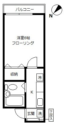 神奈川県川崎市高津区溝口３ 溝の口駅 1K アパート 賃貸物件詳細