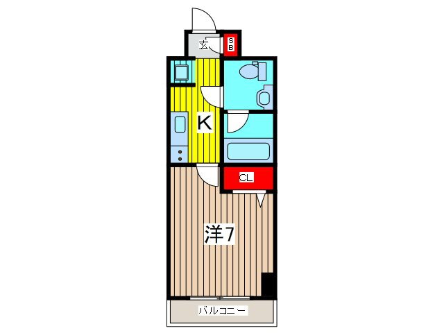 ＲＥＸＺＹ西川口ＡＺＩＩＩ 4階 1K 賃貸物件詳細