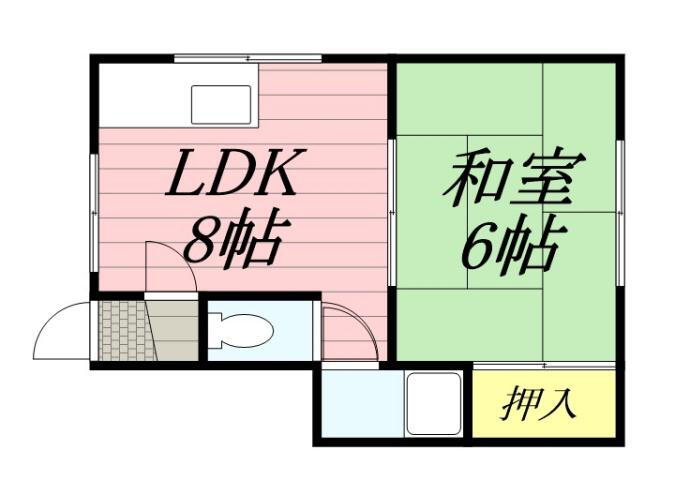 北海道札幌市北区麻生町４ 麻生駅 1DK アパート 賃貸物件詳細