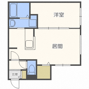 北海道札幌市中央区南一条西２０ 西１８丁目駅 1LDK マンション 賃貸物件詳細