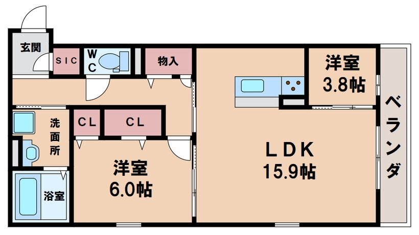 大阪府大阪市阿倍野区西田辺町２ 西田辺駅 2LDK マンション 賃貸物件詳細