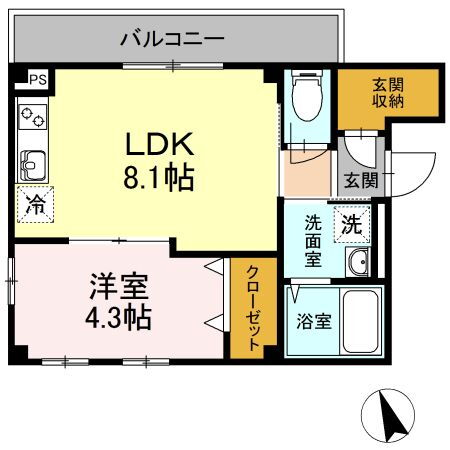 東京都新宿区北新宿４ 東中野駅 1LDK アパート 賃貸物件詳細