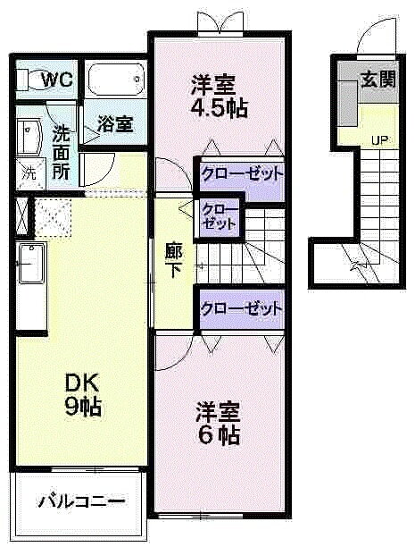山形県東根市神町東１ 神町駅 2DK アパート 賃貸物件詳細