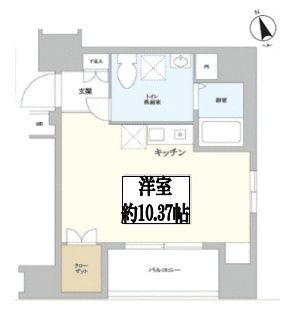 アヴァンツァーレ田端 9階 ワンルーム 賃貸物件詳細