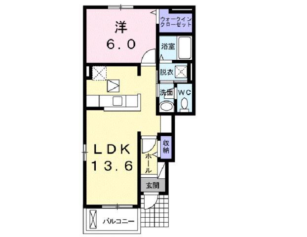 カルムメゾン 1階 1LDK 賃貸物件詳細