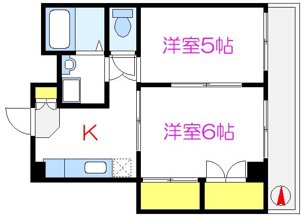 東京都墨田区横川５ 錦糸町駅 2K マンション 賃貸物件詳細