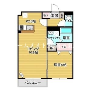 北海道札幌市東区北二十四条東１４ 元町駅 1LDK マンション 賃貸物件詳細