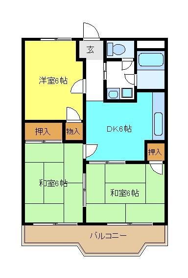 大阪府河内長野市原町３ 千代田駅 3DK マンション 賃貸物件詳細