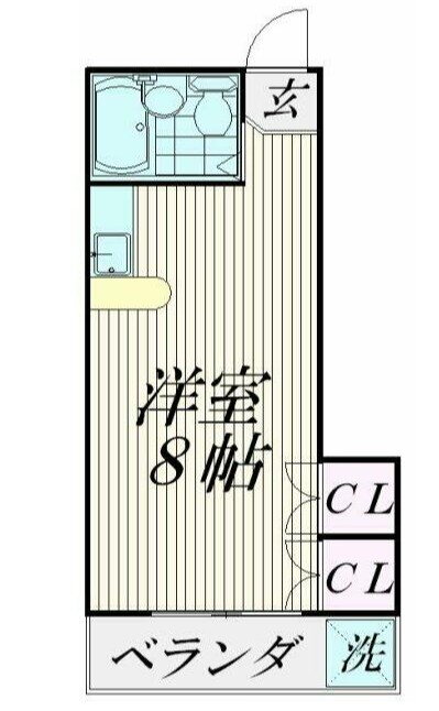 サングレース 1階 ワンルーム 賃貸物件詳細