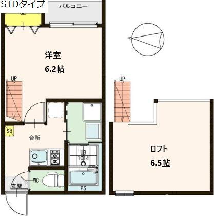 宮城県仙台市青葉区旭ケ丘４ 黒松駅 1K アパート 賃貸物件詳細