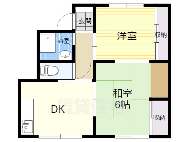 大阪府摂津市香露園 摂津市駅 2DK マンション 賃貸物件詳細