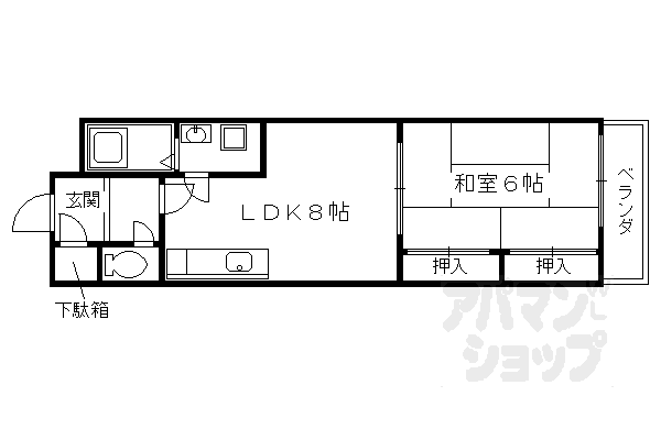 京都府京都市右京区太秦安井西沢町 太秦天神川駅 1LDK マンション 賃貸物件詳細