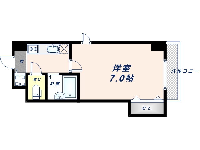 大阪府東大阪市足代３ 布施駅 1K マンション 賃貸物件詳細