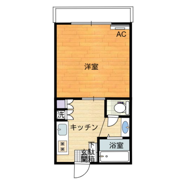 広島県竹原市下野町 竹原駅 1K アパート 賃貸物件詳細