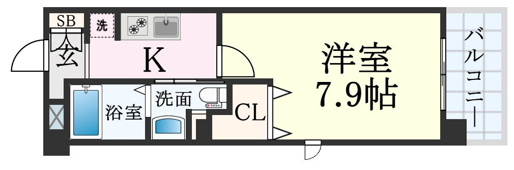 ＯＴＯＷＡ神戸元町 11階 1K 賃貸物件詳細