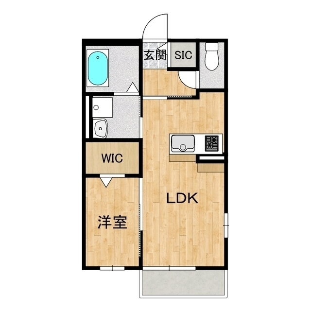 茨城県水戸市常磐町２ 水戸駅 1LDK アパート 賃貸物件詳細