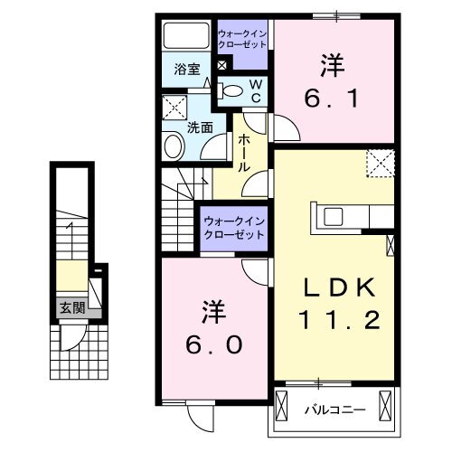 長野県佐久市安原 2LDK アパート 賃貸物件詳細