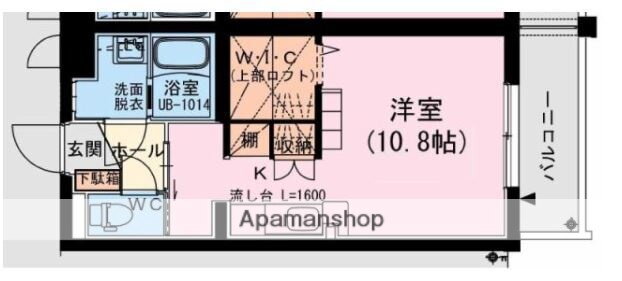 Ｓｉｅｒｒａ（シエラ） 3階 ワンルーム 賃貸物件詳細