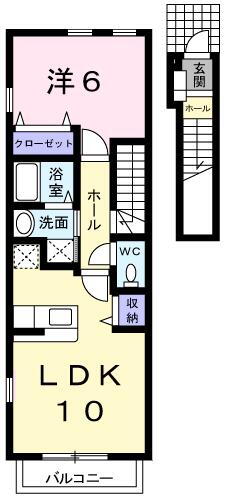東京都羽村市羽西１ 小作駅 1LDK アパート 賃貸物件詳細