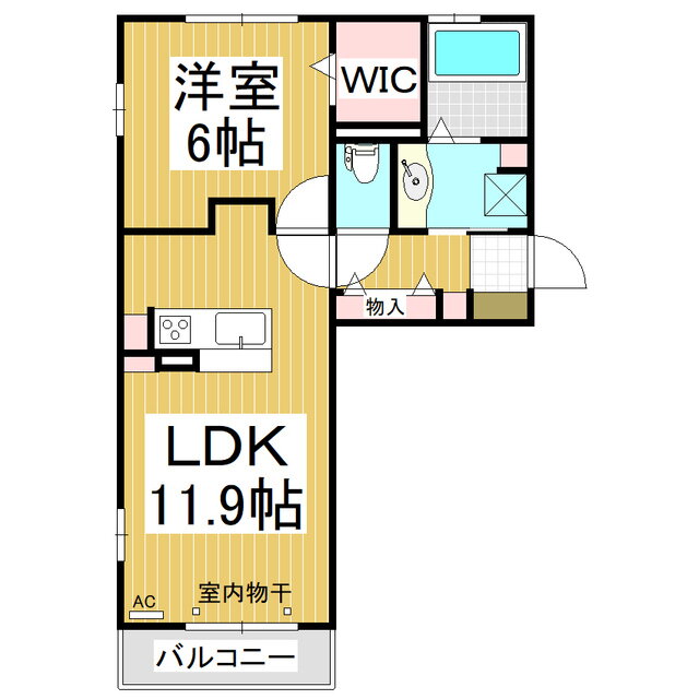 長野県長野市大字大豆島 長野駅 1LDK アパート 賃貸物件詳細