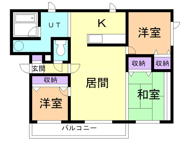 北海道旭川市東光五条２ 3LDK マンション 賃貸物件詳細