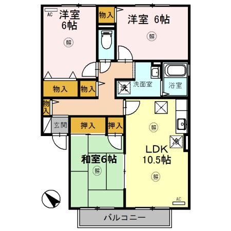 兵庫県加東市藤田 滝野駅 3LDK アパート 賃貸物件詳細