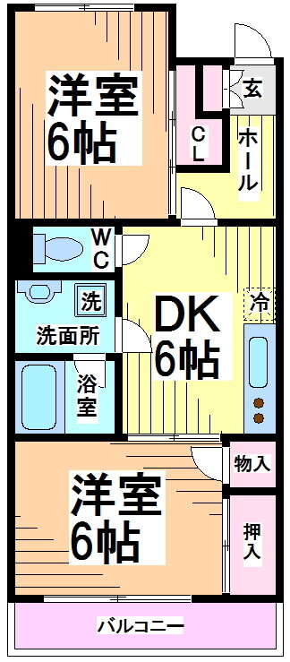 東京都中野区南台２ 中野富士見町駅 2DK マンション 賃貸物件詳細