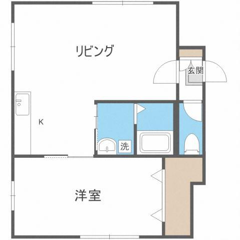 北海道札幌市中央区南五条西２４ 円山公園駅 1LDK アパート 賃貸物件詳細