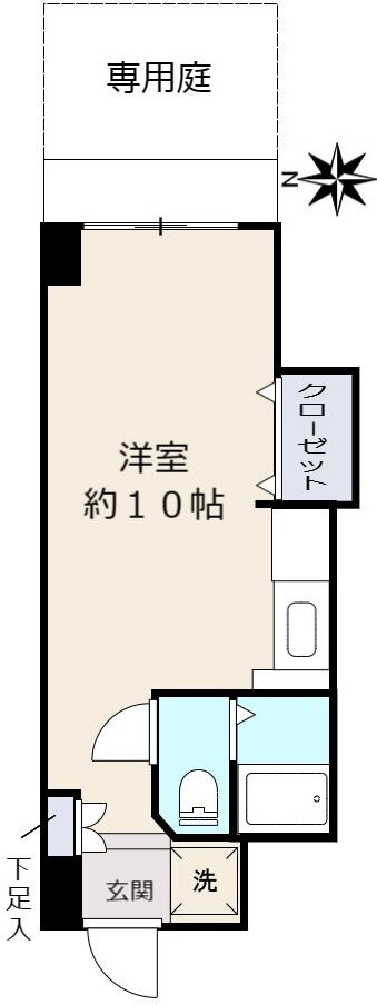 カーサ大島 1階 ワンルーム 賃貸物件詳細