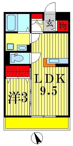 千葉県流山市前平井 流山セントラルパーク駅 1LDK アパート 賃貸物件詳細