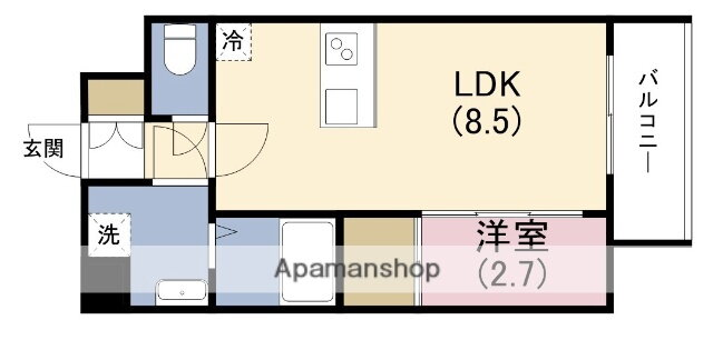 大阪府大阪市福島区吉野５ 西九条駅 1LDK マンション 賃貸物件詳細