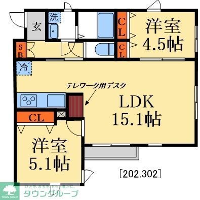 埼玉県八潮市大字垳 八潮駅 2LDK アパート 賃貸物件詳細