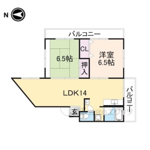 奈良県生駒市東生駒１ 東生駒駅 2LDK マンション 賃貸物件詳細