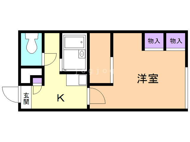 北海道旭川市豊岡五条７ 1K アパート 賃貸物件詳細