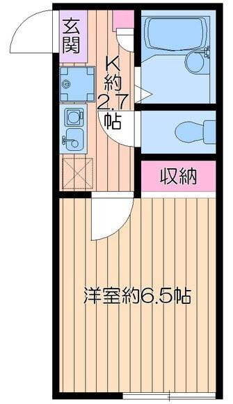 東京都江戸川区鹿骨３ 篠崎駅 1K アパート 賃貸物件詳細