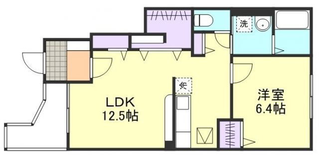 岡山県倉敷市羽島 倉敷駅 1LDK アパート 賃貸物件詳細
